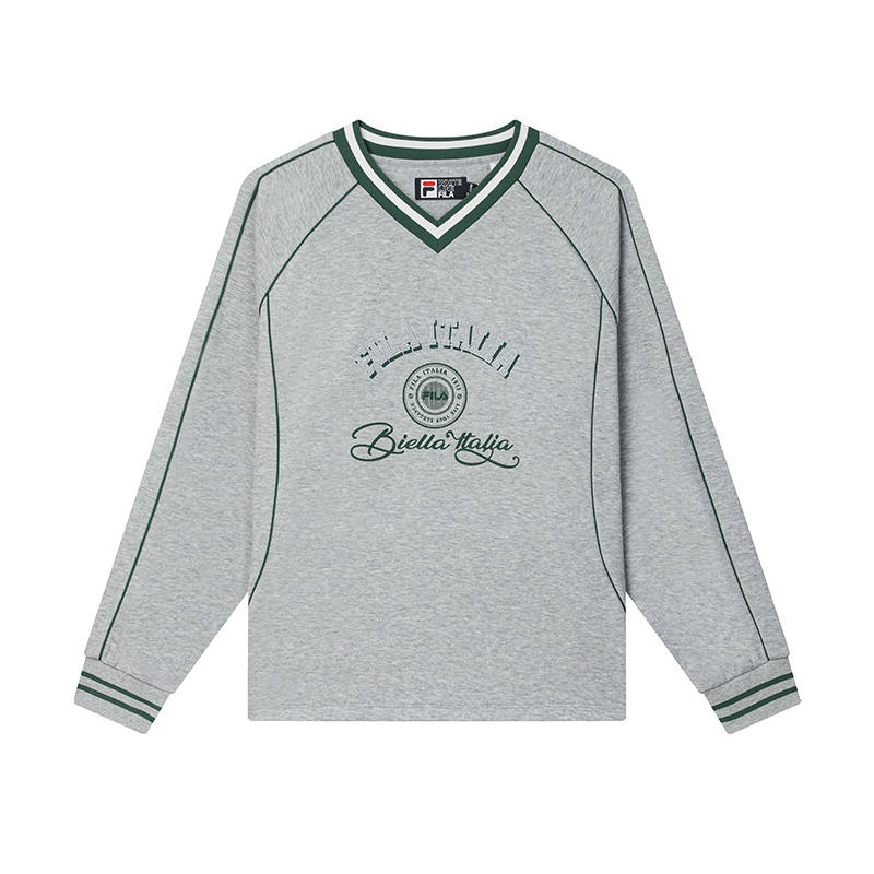 FILA Sweatshirt Unisex Cloud Mist Heather Gray
