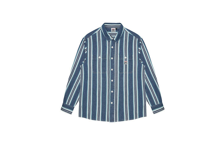 Vision Street Wear Shirt Unisex Medium Blue