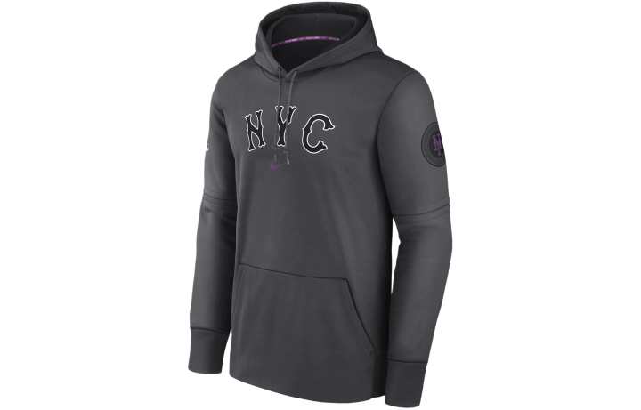 Nike Nike New York Mets City Connect Practice Men's Nike Therma Mlb Pullover Hoodie