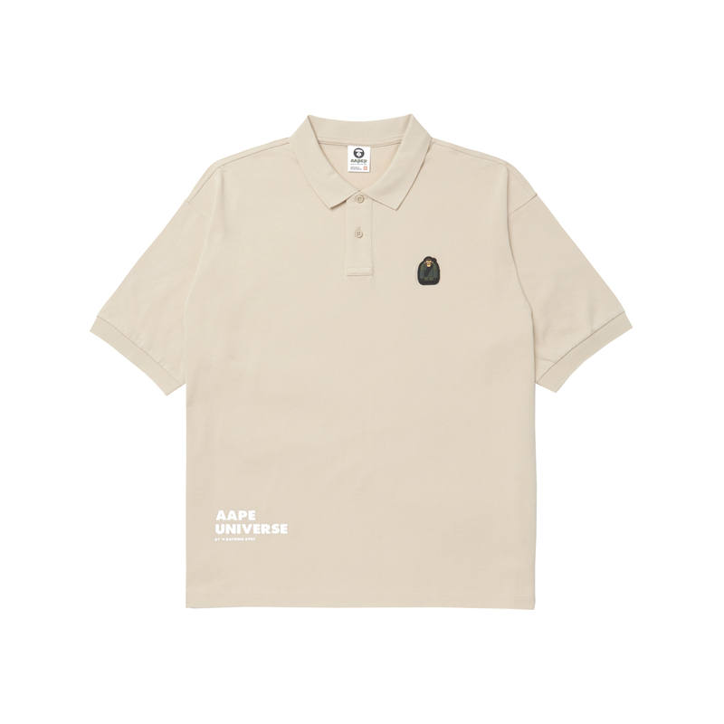 Aape Polo Shirts Men's Polo Collar Moderate Straight Fit