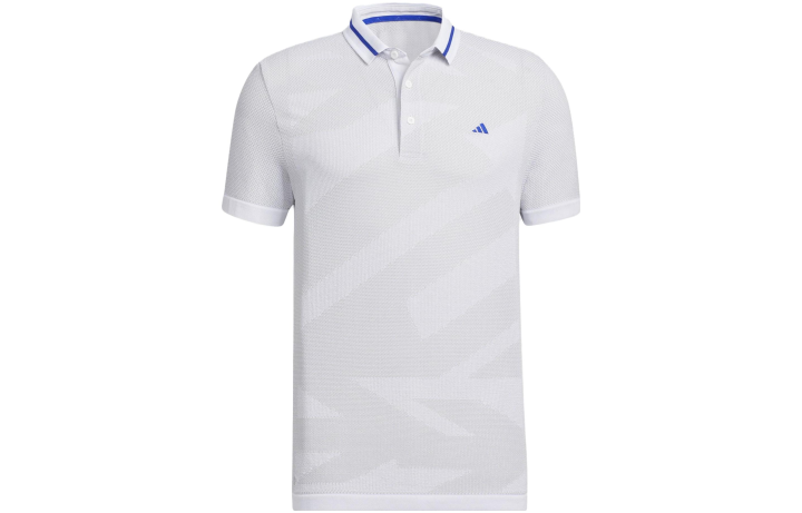 Adidas Adidas Polo Shirts Men's White Polo Collar Moderate Straight Fit