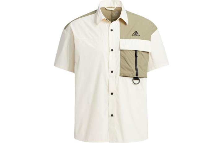 Adidas Adidas Shirts Men's Beige Lapel Moderate