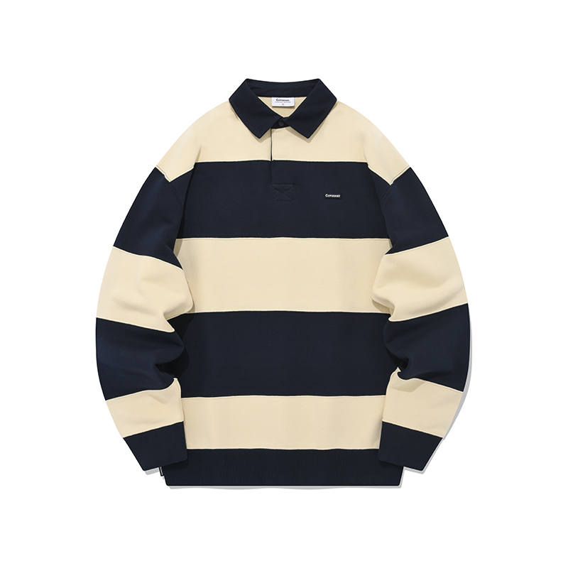 COVERNAT Polo Shirts Unisex Navy Polo Collar Moderate Other
