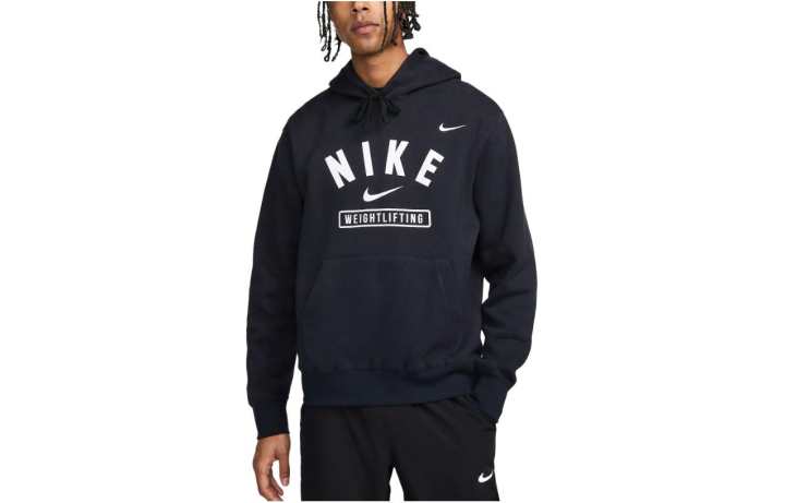 Nike Nike Sweatshirts Men's Black Hooded Moderate Regular