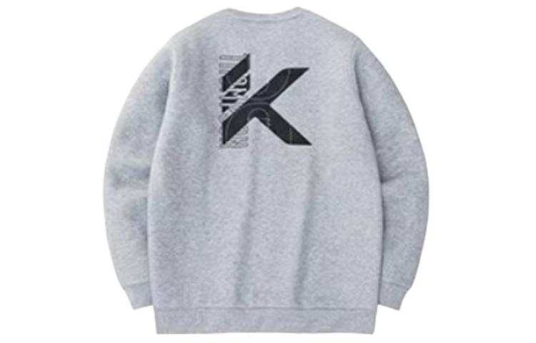 ANTA Anta Sweatshirt Men's Gray Heather Gray