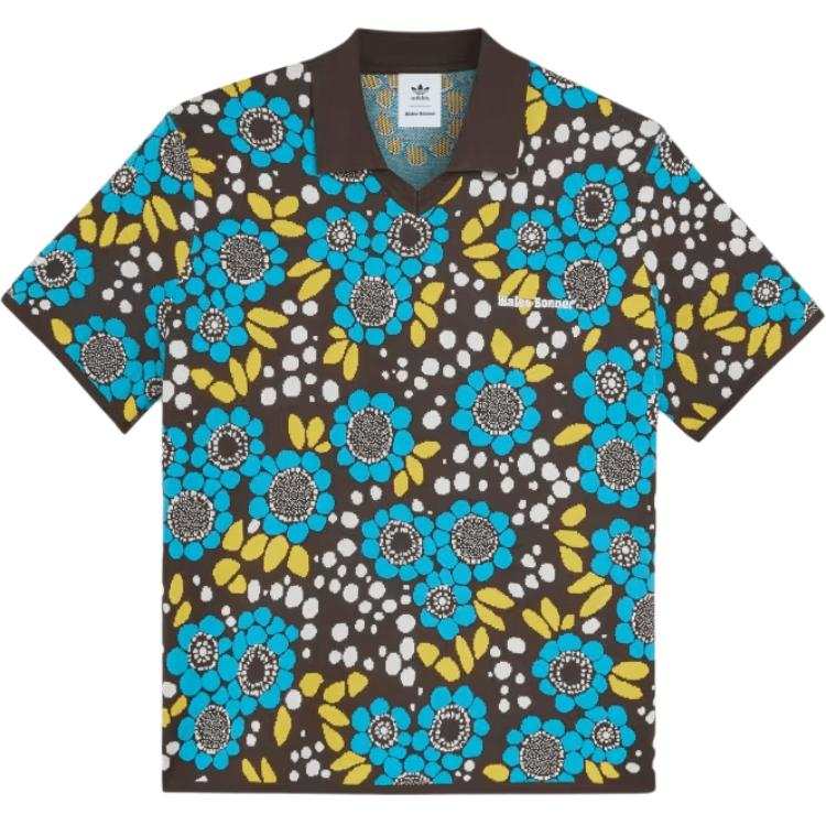 Adidas Originals x WALES BONNER Polo Shirt Men's Multicolor