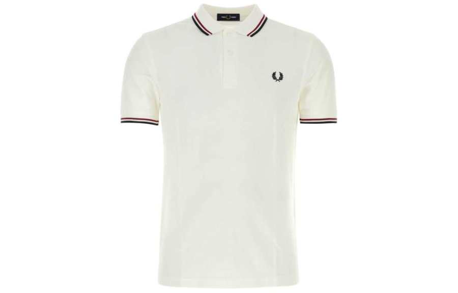 FRED PERRY Twin Tipped Short Sleeved Polo Shirt