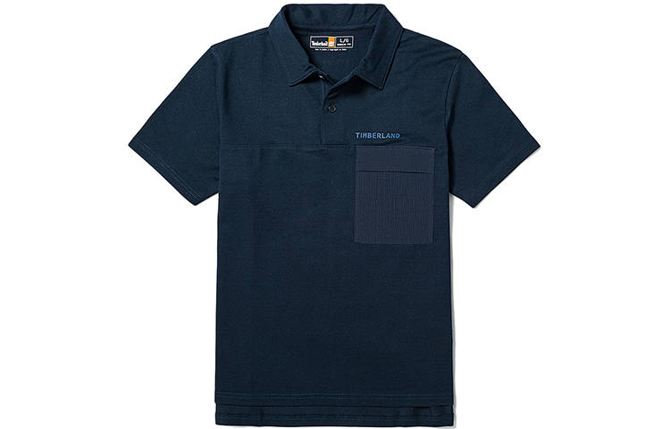 Timberland Polo Shirt Men's Dark Sapphire