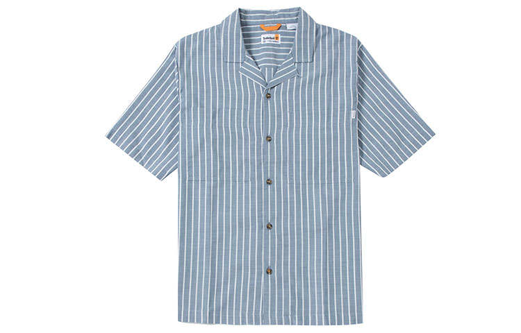Timberland Shirts Men's Light Blue Lapel Moderate Other