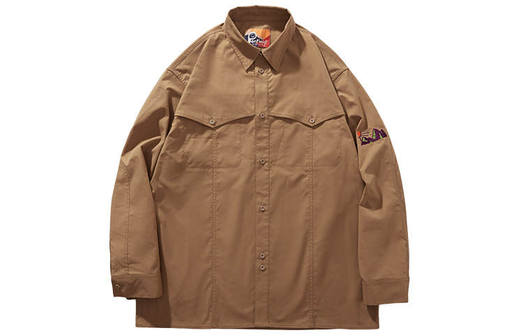 Penfield Shirts Men's Khaki Pointed Collar Moderate Other