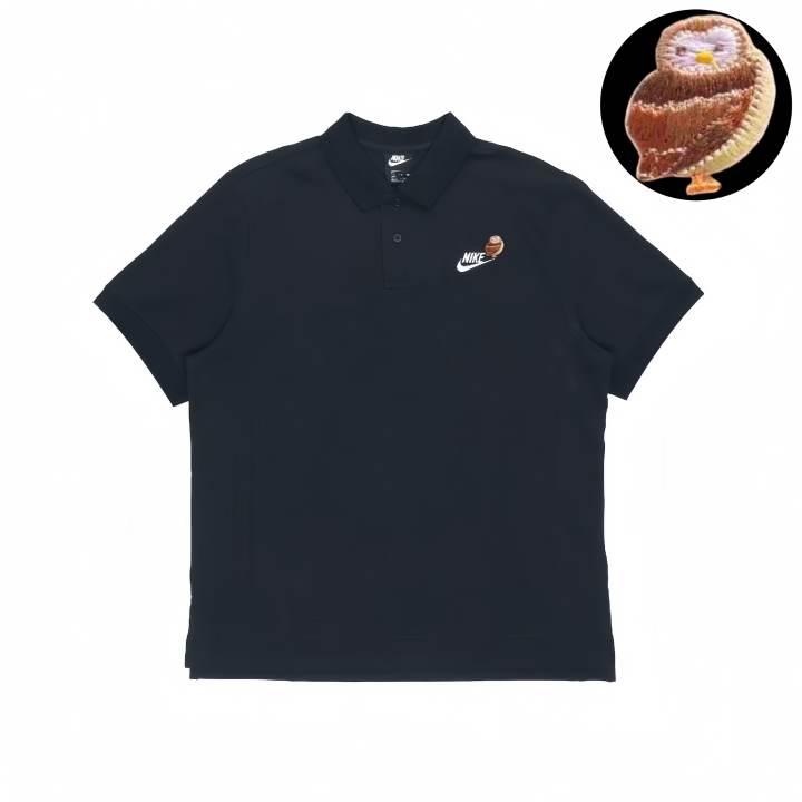 Nike Nike Polo Shirts Unisex Black Polo Collar Moderate