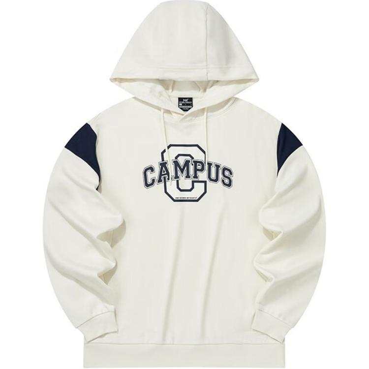361° 361° Sweatshirt Unisex Cream White/Deep Ink Blue