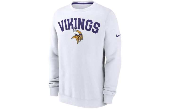 Nike Nike X NFL Sweatshirts Men's White Crew Neck Moderate Regular
