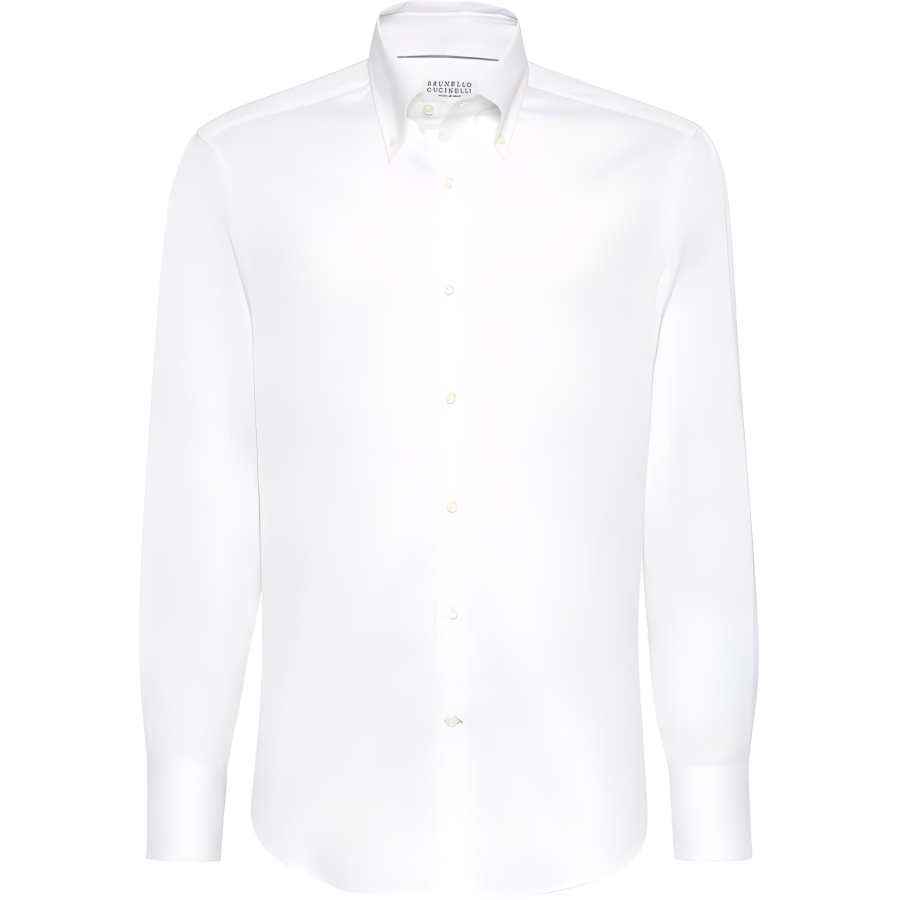 Brunello Cucinelli Brunello Cucinelli Button Up Long Sleeved Shirt