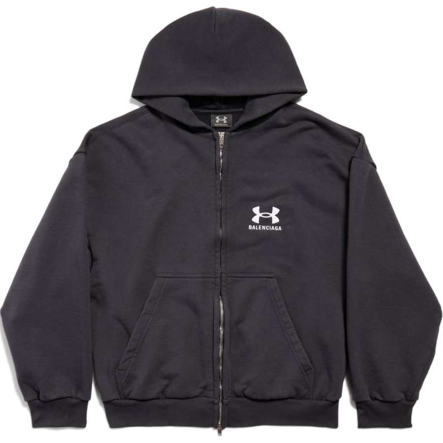 Balenciaga x Under Armour FW24 Sweatshirt Regular Fit Unisex Black