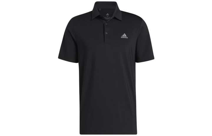 Adidas Adidas Ultimate365 Solid Left Chest Golf Polo Shirt Polo Shirt Men's Black