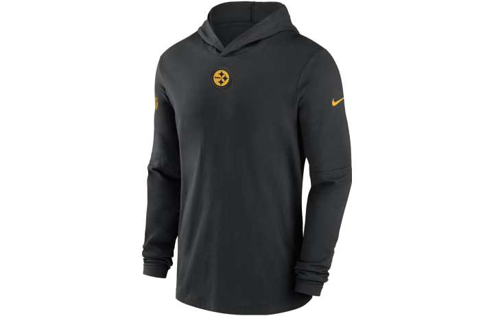 Nike Nike X NFL Sweatshirts Men's Black Hooded Moderate Regular