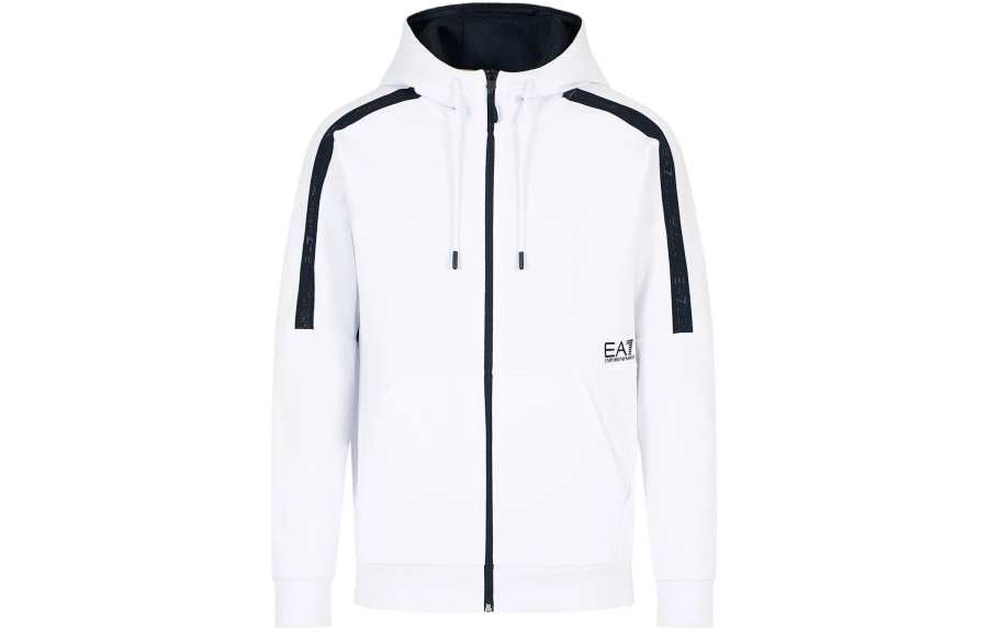 EMPORIO ARMANI EA7 SS24 Sweatshirt Men's White