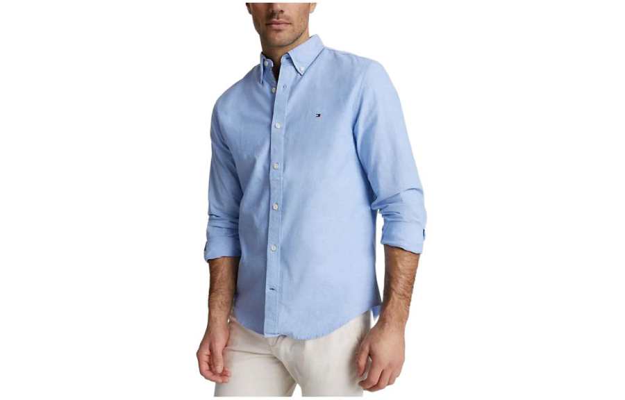 Tommy Hilfiger Shirt Men's Light Blue