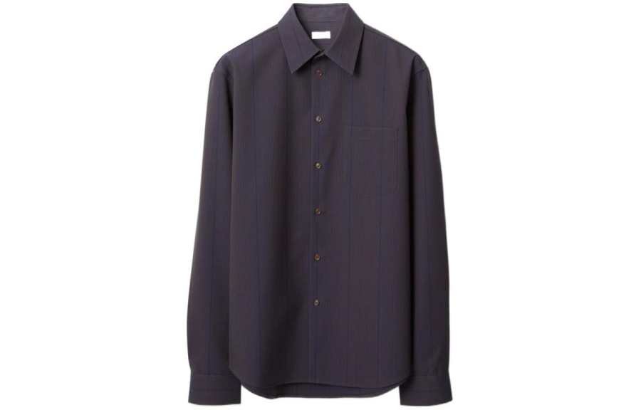 Burberry Striped Wool Shirt