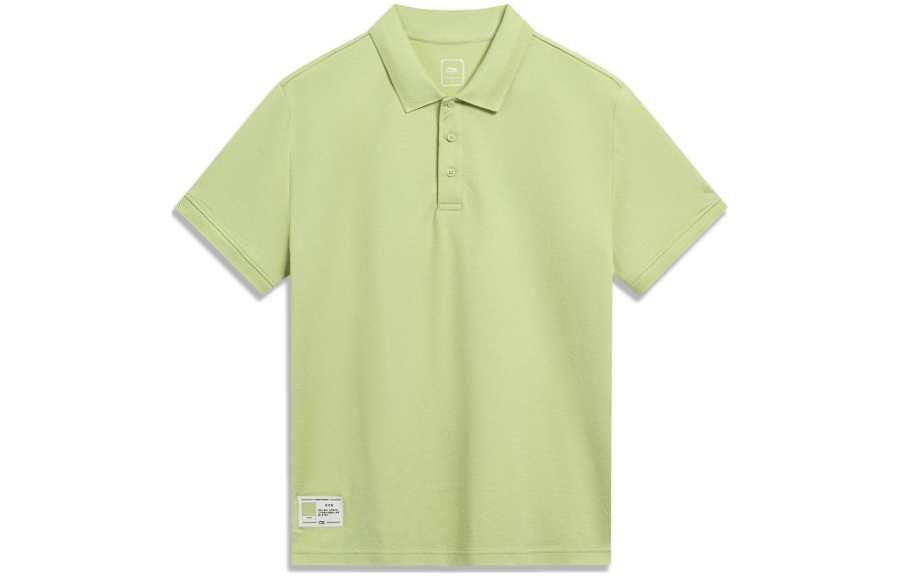 Li-Ning Li Ning China Color Series Polo Shirt Men's Bamboo Green