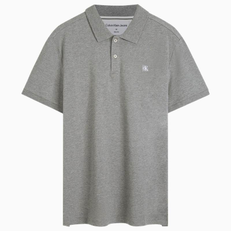 Calvin Klein CK/Calvin Klein Polo Shirt Men's Gray