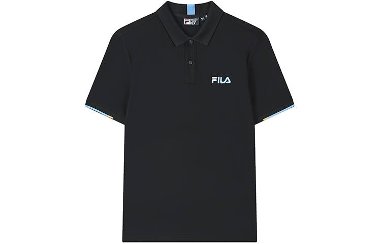 FILA Heritage Polo Shirt Men's Jet Black
