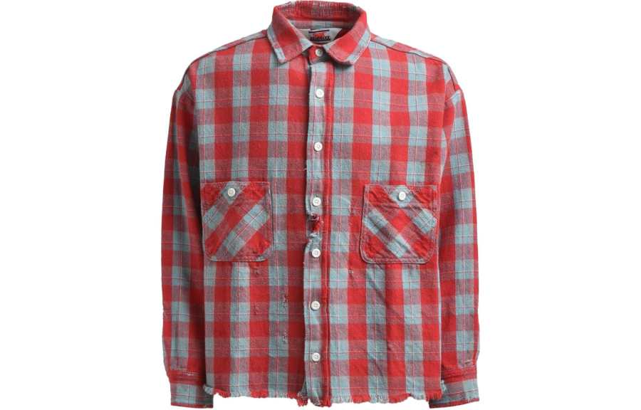 SAINT Mxxxxxx Checked Cotton Shirt