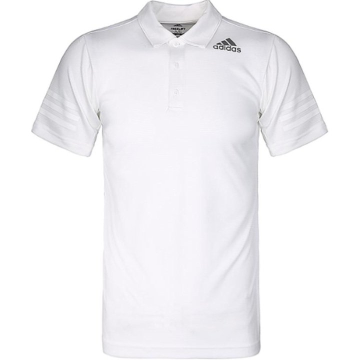 Adidas Adidas Polo Shirts Men's White Lapel Moderate