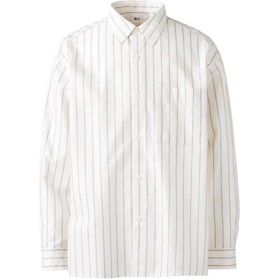 UNIQLO Shirts Unisex White Lapel Moderate Other