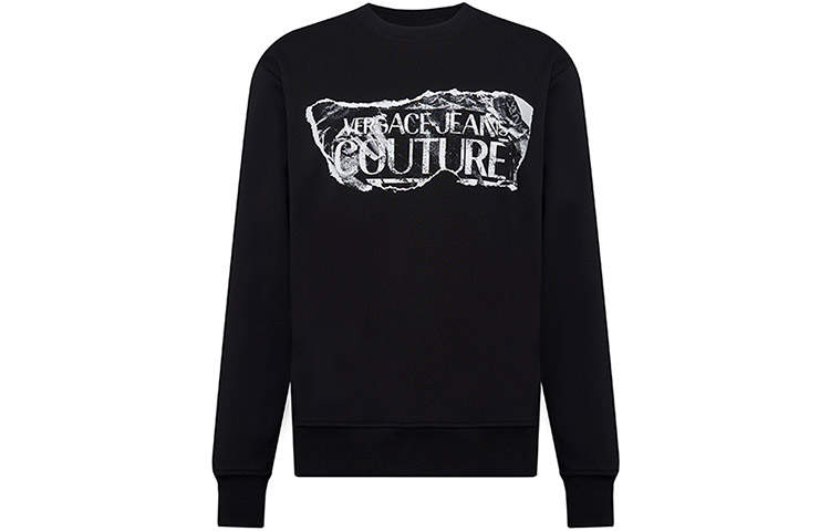 Versace Jeans Couture logo-print cotton sweatshirt