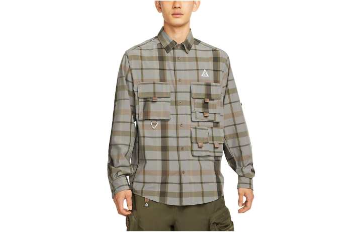 Nike Nike Shirts Men's Green Lapel Moderate Other
