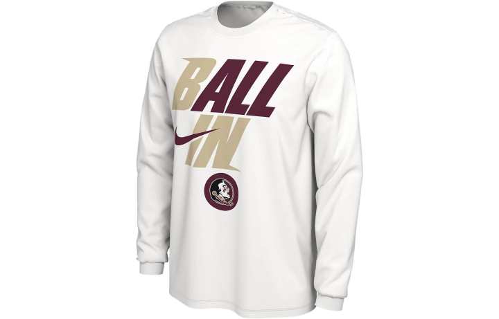Nike Nike College Sweatshirts Men's White Crew Neck Moderate Other