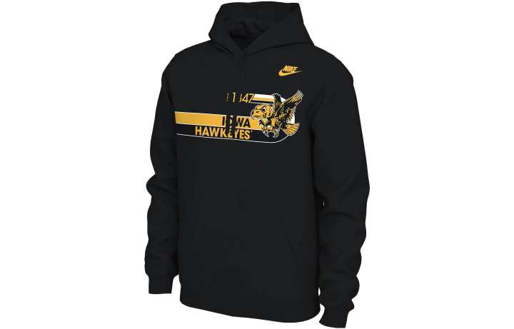 Nike Nike Sweatshirts Men's Black Hooded Moderate Regular