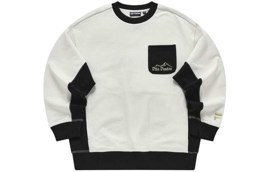 FILA FUSION Sweatshirt Unisex Warm Beige