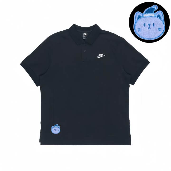 Nike Nike Polo Shirts Unisex Black Polo Collar Moderate