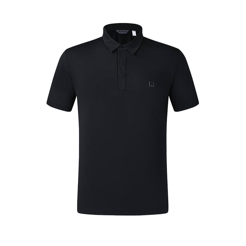 FILA Golf Polo Shirt Men's Pitch Black