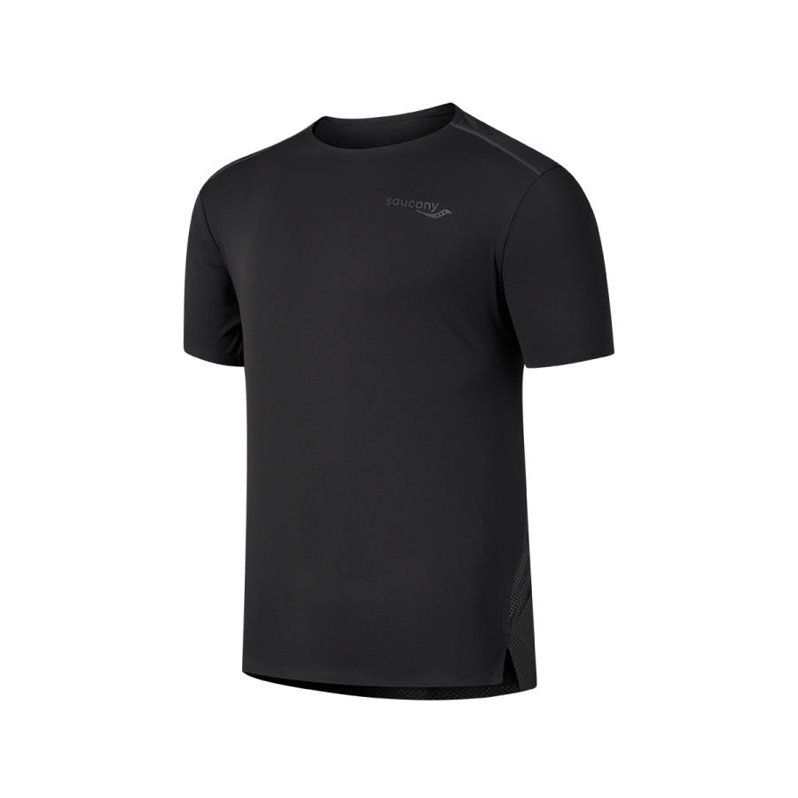 Saucony T Shirt Men's Jet Black