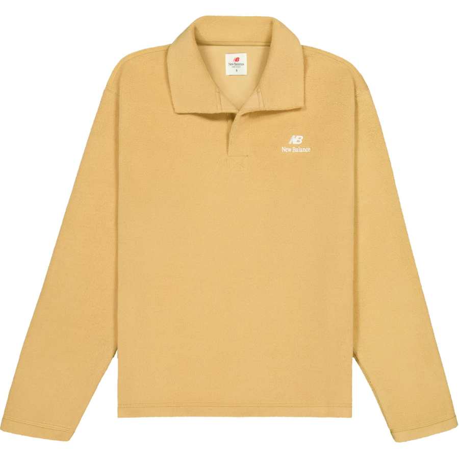 New Balance New Balance Made In USA Polo Shirt Men's Dark Beige