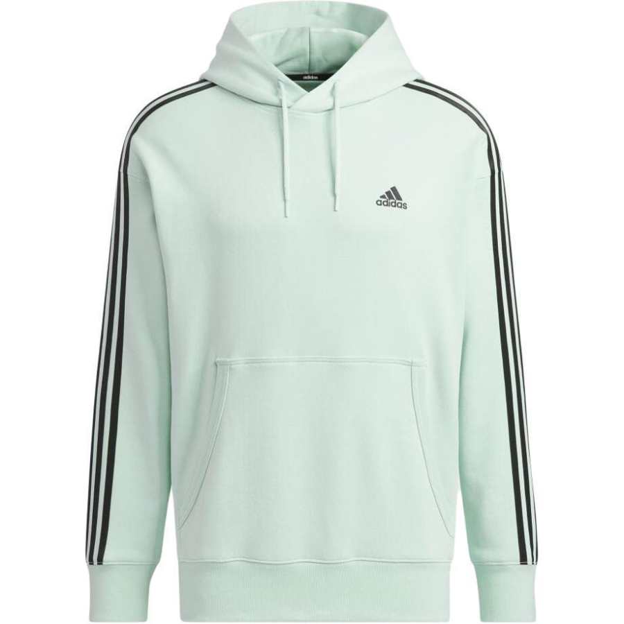 Adidas Adidas Essential Sweatshirts Men's Green Hooded Moderate Regular