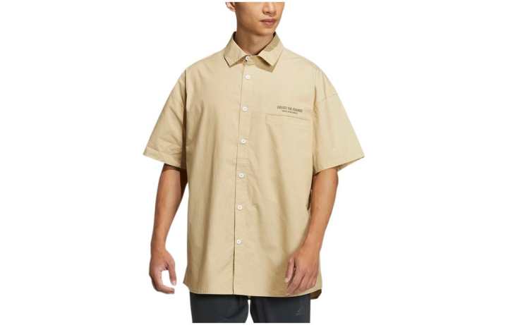 Adidas Adidas Shirts Men's Khaki Polo Collar Moderate Other