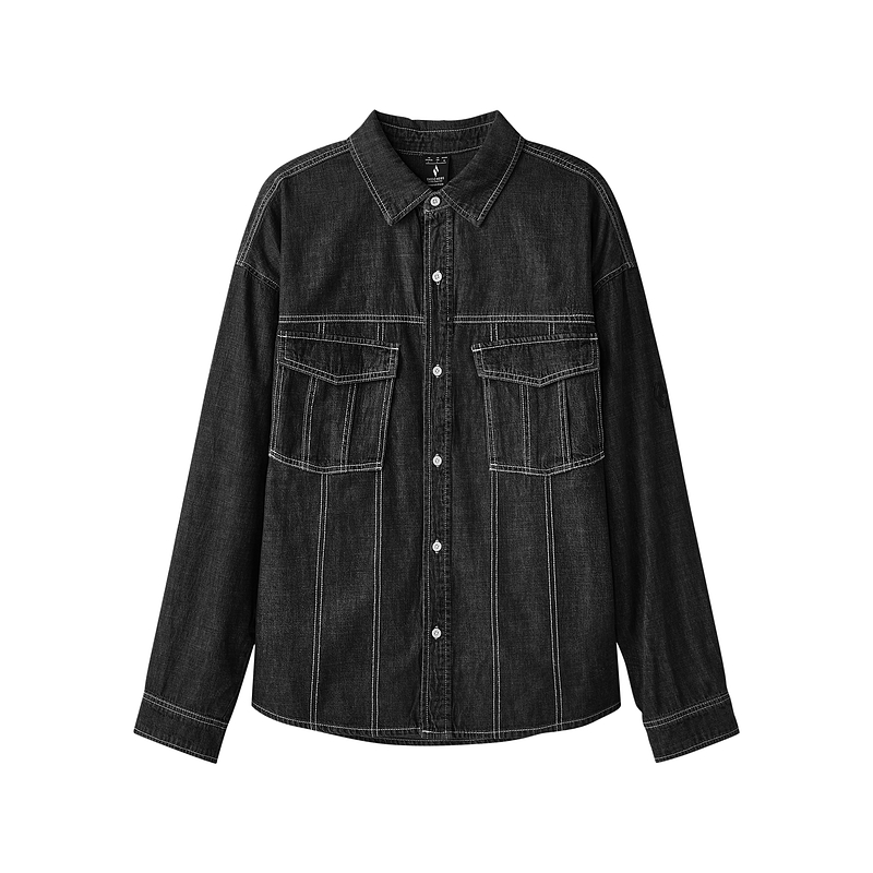 Skechers Sports Lifestyle SKX Shirt Unisex Charcoal Gray