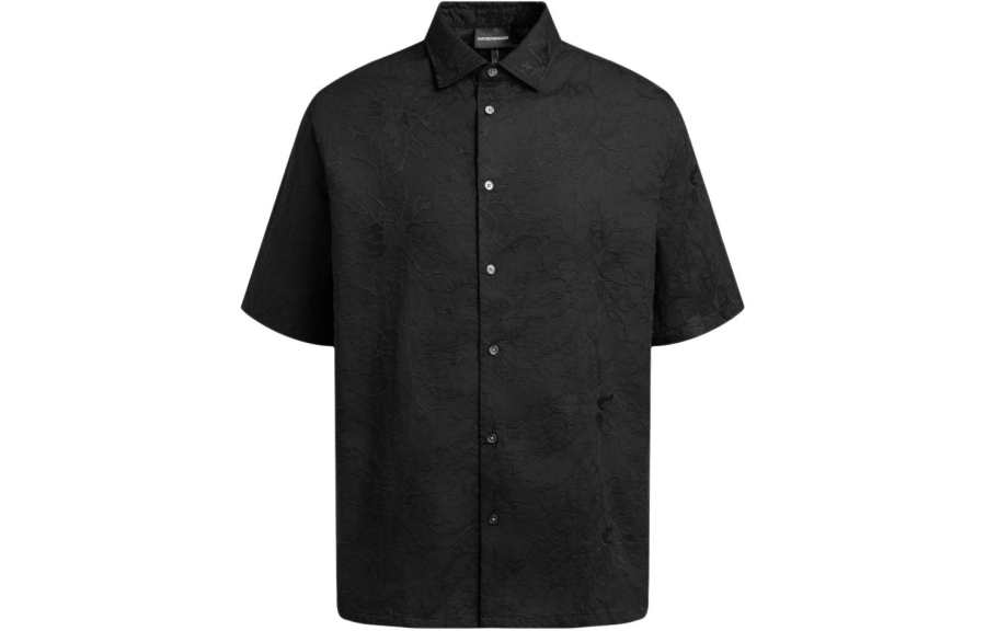 EMPORIO ARMANI SS24 Shirt Men's Black