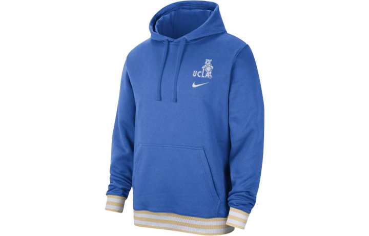 Nike Nike Sweatshirts Men's Blue Hooded Moderate Regular
