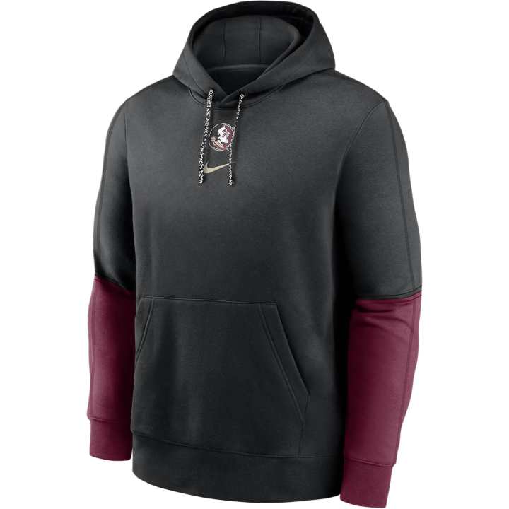 Nike Nike Florida State Seminoles Sideline Team Issue Club Men's Nike College Pullover Hoodie