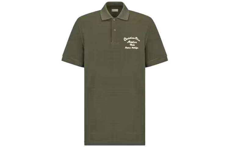 DIOR CHRISTIAN DIOR ATELIER Polo Shirt Men's Green