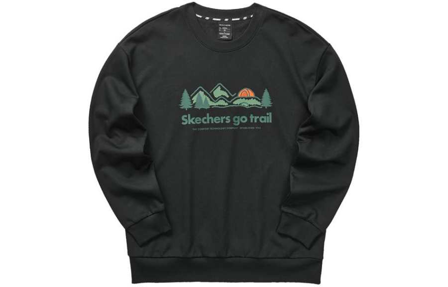Skechers Stroll Sweatshirt Unisex Carbon Black