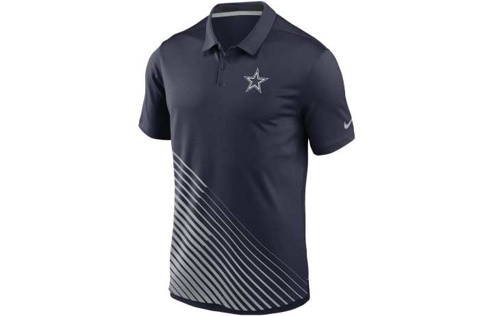 Nike Nike Dri Fit Polo Shirts Men's Marine Blue Polo Collar Moderate Straight Fit