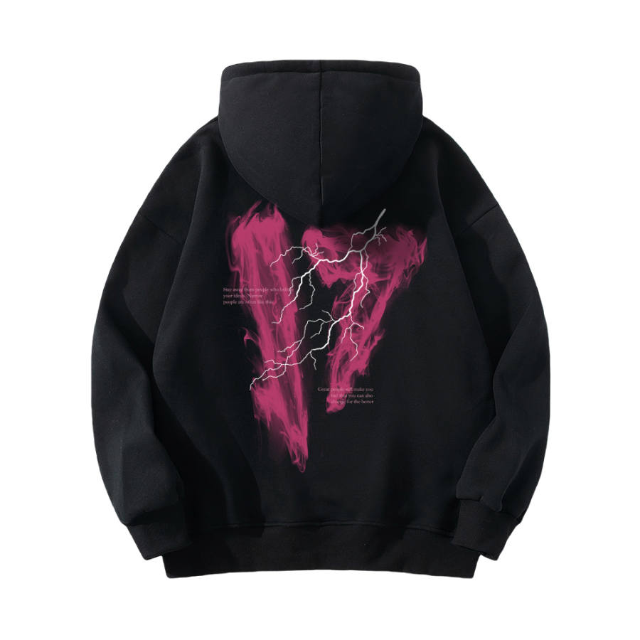 FUERZA Sweatshirts Unisex Hooded Moderate Heavyweight