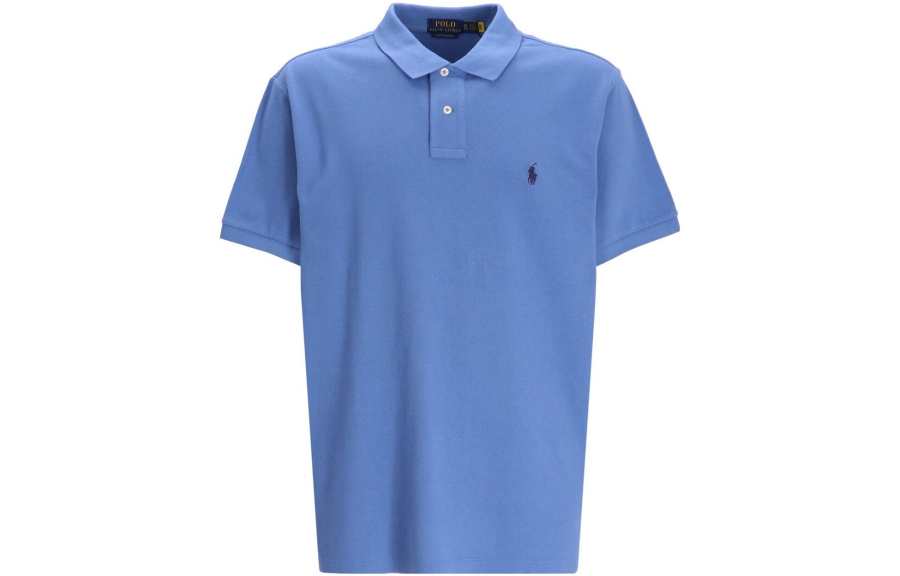 Polo Ralph Lauren Polo Shirt Custom Slim Fit Men's Blue